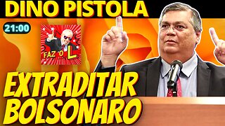 Flávio Dino diz que pedido de extradição de Bolsonaro não está descartado