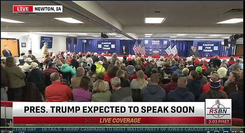 Trump to Deliver Remarks at Iowa Caucus Rallies in Newton and Clinton - 1/6/24