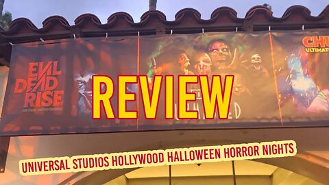 Universal Studios Hollywood Halloween Horror Nights 2023 Review