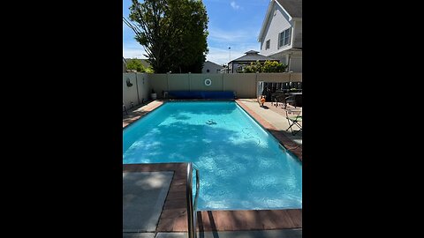 Working Hard to Clean the Pool