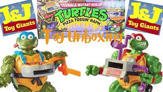 Playmates TMNT (Pizza Tossin Raph and Leo) Action Figures