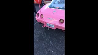 Pink Corvette