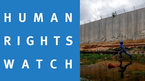 Interview with Human Rights Watch: Israel is committing apartheid