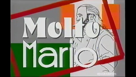 Molto Mario Pilot "The Pasta Episode" 1996 (5600)