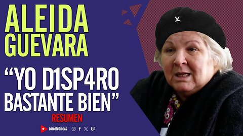 🤣 Aleida Guevara: “Yo D1SPAR0 bastante bien” 🤣