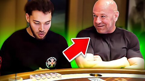 Adin Ross Gambles With DANA WHITE *INSANE PROFIT*