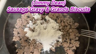 Jimmy Dean Sausage Gravy & Grands Biscuits