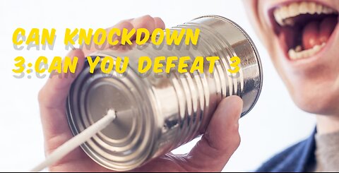 Can knockdown 3:Can you defeat 3