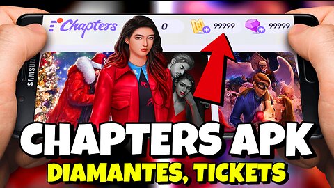 SAIU!! COMO JOGAR CHAPTERS APK V3.4.0 TICKETS, DIAMANTES, INGRESSOS, CARTÃO VIP (Passe Diário Vip)