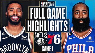 Brooklyn Nets vs. Philadelphia 76ers Full Game 1 Highlights | Apr 15 | 2022-2023 NBA Playoffs