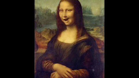 Mona Lisa funny faces