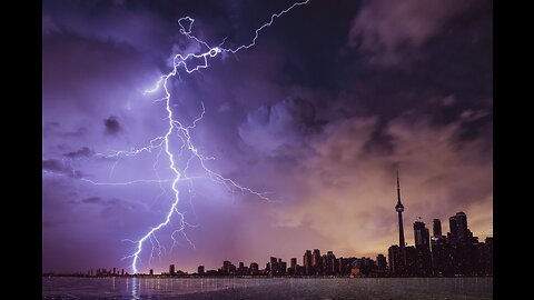 Relaxing Ten Hour Rainstorm with Thunder for Sleeping with BLACK SCREEN