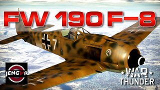 The BRILLIANCE of KURT TANK! Fw 190 F-8 - Germany - War Thunder Review!