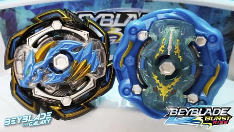 ROCK DRAGON D5 vs COSMIC KRAKEN K5 - Beyblade Burst ベイブレードバースト