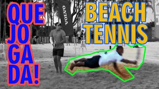 QUE JOGADA! Beach Tennis