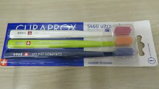 Escova Dental Curaprox 5460 Ultra Soft 3 Unidades Cores Sortidas