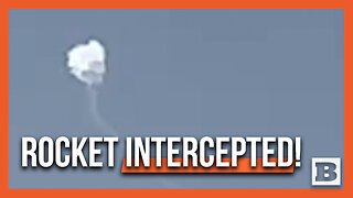 Iron Dome Intercepts Rockets Above Press Gaggle at Military Base in Israel