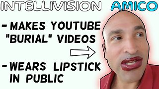Intellivision Amico Albert Menendez Wears Lipstick In Public - 5lotham