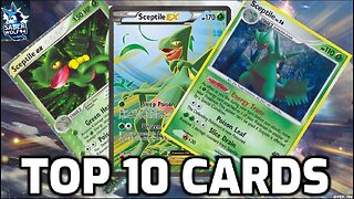 Top 10 BEST And Strongest Sceptile Cards - The Pokemon Legacy!!