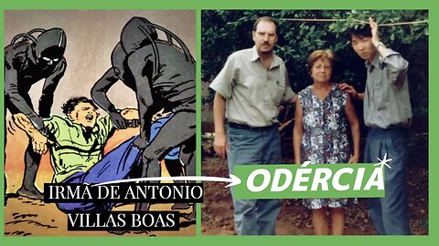 Odércia, irmã mais velha de Antonio Villas Boas, entrevistada por Pablo Mauso e Claudio Suenaga P.1