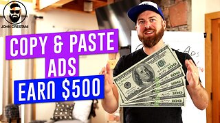 How to copy and paste ads to make $100-$500 a day online