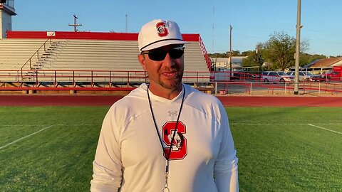 Sonora Head Coach Blake Weston Speaks After Scrimmage Against Johnson City Eagles