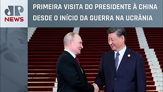 Vladimir Putin se reúne com Xi Jinping em Pequim para debater conflito no Oriente Médio