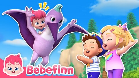Let’s Fly With A New Dino Friend, Pteranodon! Bebefin Child Content