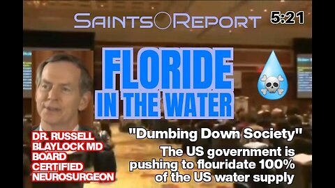 2841. ⚠️THEY'RE POISONING THE US WATER SUPPLY⚠️