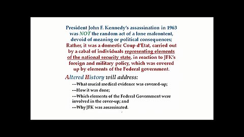 JFK - The Absolute Proof of Inside Job