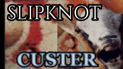 🎵 SLIPKNOT - CUSTER (LYRICS)