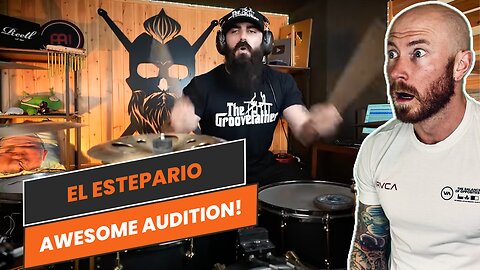 Drummer Reacts To - El Estepario Siberiano AUDITION FOR A NEW BAND - (FULL PERFORMANCE)