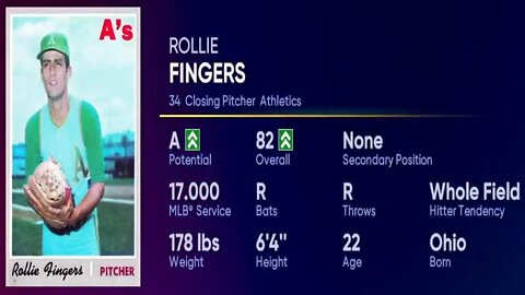 How To Create Rollie Fingers Mlb The Show 22