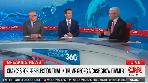 Even CNN (fake news) Toobin says Atlanta Fani case will NOT happen before Election