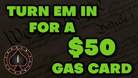 Sacramento Buy Back Offers $50 Gas Card.