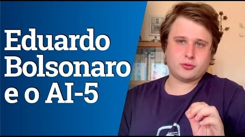 Maia diz que fala de Eduardo Bolsonaro sobre AI-5 é 'repugnante' e passível de punição