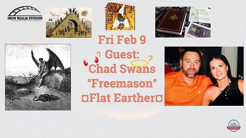 FLAT EARTH FREEMASON CHAD SWANS ADMITS TO SECRET DEATH OATHS ("AND IN SECRET HAVE I SAID NOTHING" - JOHN 18:20 KJV)