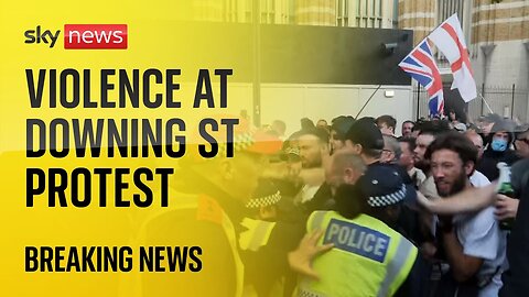 Southport stabbings: Downing Street protest turns violent | NE ✅