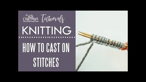 How to cast on stitches for knitting