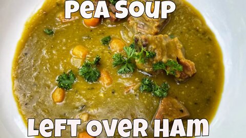 Ninja Foodi Split Pea Soup with Left Over Ham | Pressure Cooker Recipe