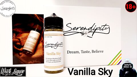 SERENDIPITY "VANILLA SKY" E-LIQUID REVIEW 🔞 #serendipity #wickliquor #ukeliquid