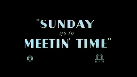 1936, 8-8, Merrie Melodies, Sunday go to meetin’ time