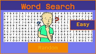 Word Search - Challenge 12/21/2022 - Easy - Random