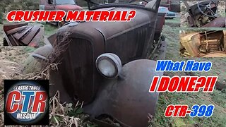 1936 Chevy Pickup/Crusher Material??