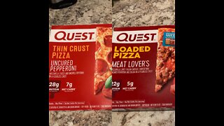 Quest Thin Crust Pizza /Loaded Pizza / Taste Test