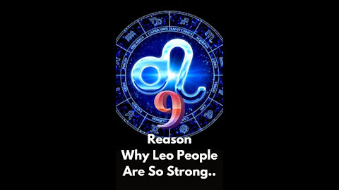 9 Reason Why LEO People Are So Strong #shorts #zodiac #horoscope