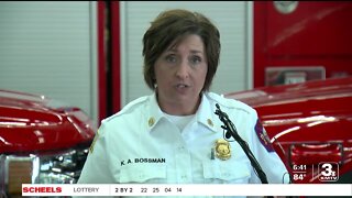 Omaha Fire Department unveils new medic units on Wednesday