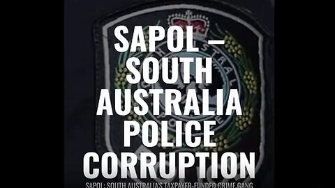 POLCE ARE INVOLVED IN PEDOPHILIA AND CORRUPTION IN AUSTRALIA