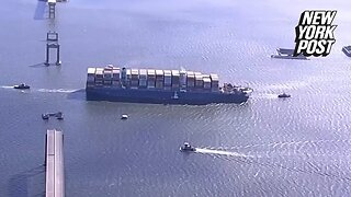 Runaway cargo ship Dali finally cleared from Baltimore’s Francis Scott Key Bridge after crash