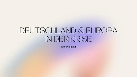 Symposium Falkensee | Podiumsdiskussion: Deutschland und Europa in der Krise – was nun?